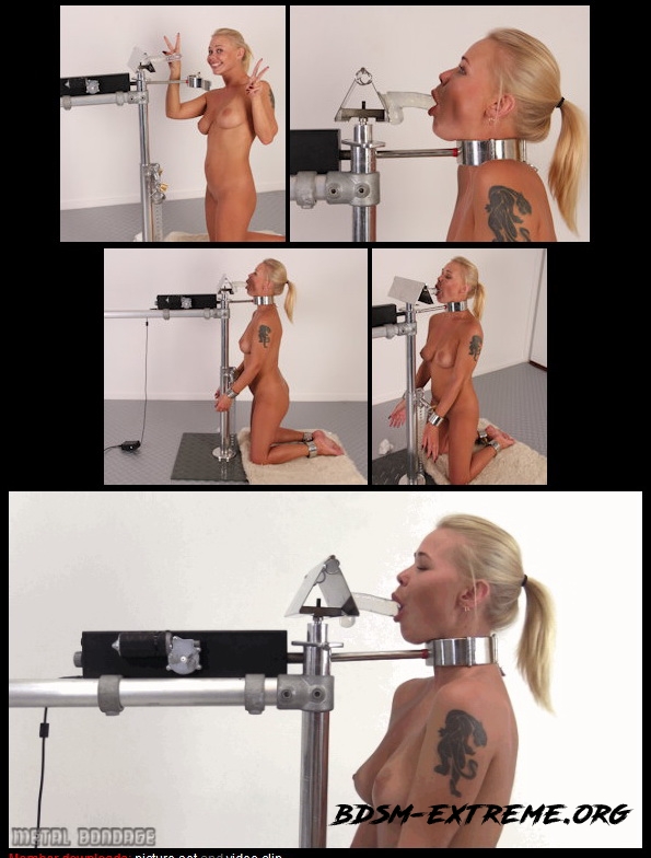 The Blowjob Machine! (2022/FullHD) [MetalBondage]